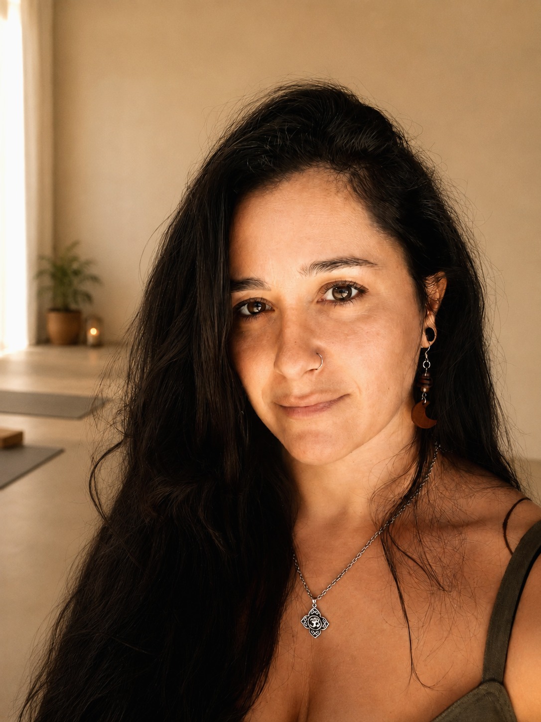 Retrato da terapeuta de bem-estar
